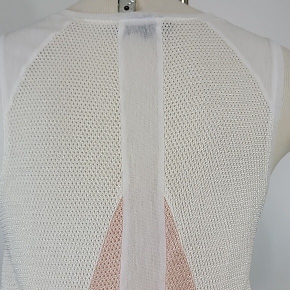 GENERATION LOVE Semi-Sheer Mesh Panel Tank size L - Picture 5 of 7